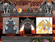 Tablet Screenshot of ancientbeast.com